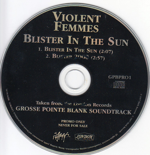 Blister In The Sun cover