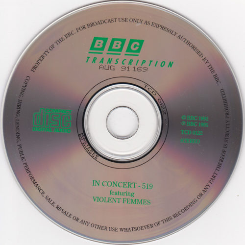 In Concert 519 cover